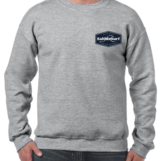 Adult Unisex Sweatshirt- Wave Print